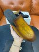Berluti Man Black  and yellow Calfskin Business Leather Shoes 0428143 (2)_th.jpg